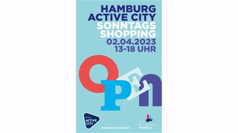 Erster verkaufsoffener Sonntag 2023 in Hamburg .